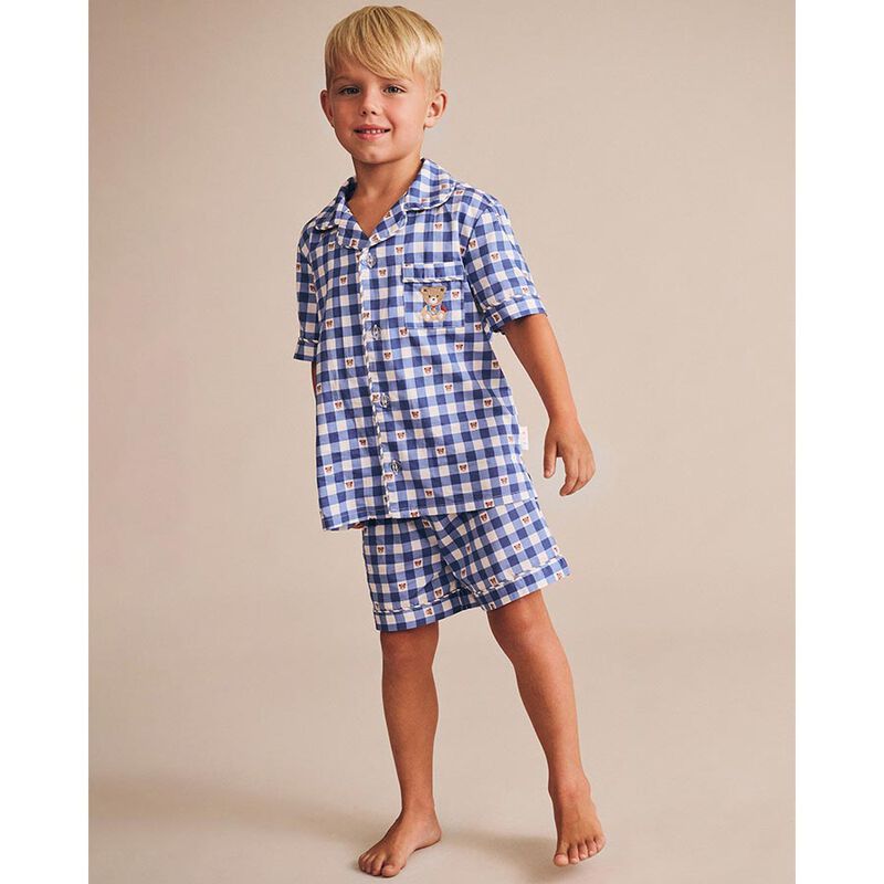 Huxbaby Huxbear Check Pjs 3-5Y image number 2